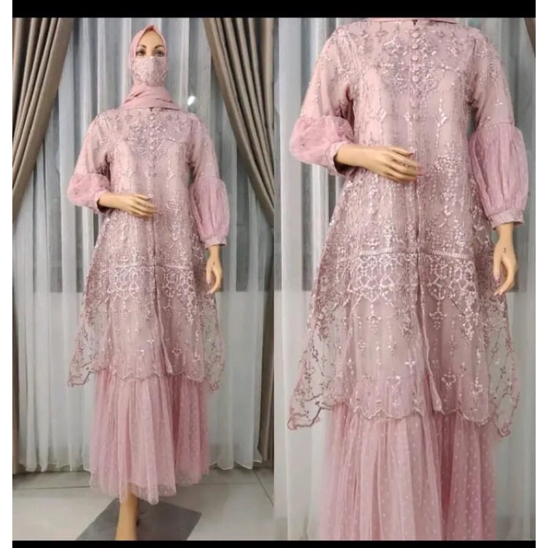 GAMIS NAUMA GAMIS FULL TILE GAMIS TERBARU GAMIS BESELER GAMIS LENGAN BALON