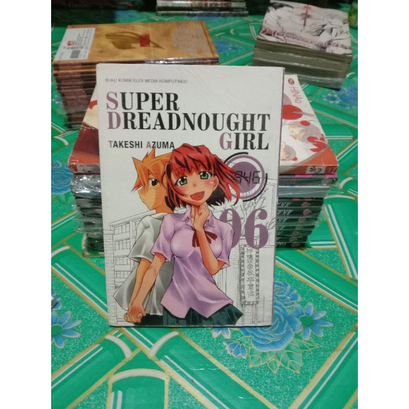 komik super dreadnought girl 6 segel / komik super dreadnought girl vol 6 segel