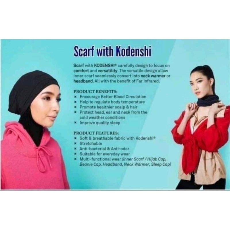 Aulora Scarf Pelindung leher dan kepala