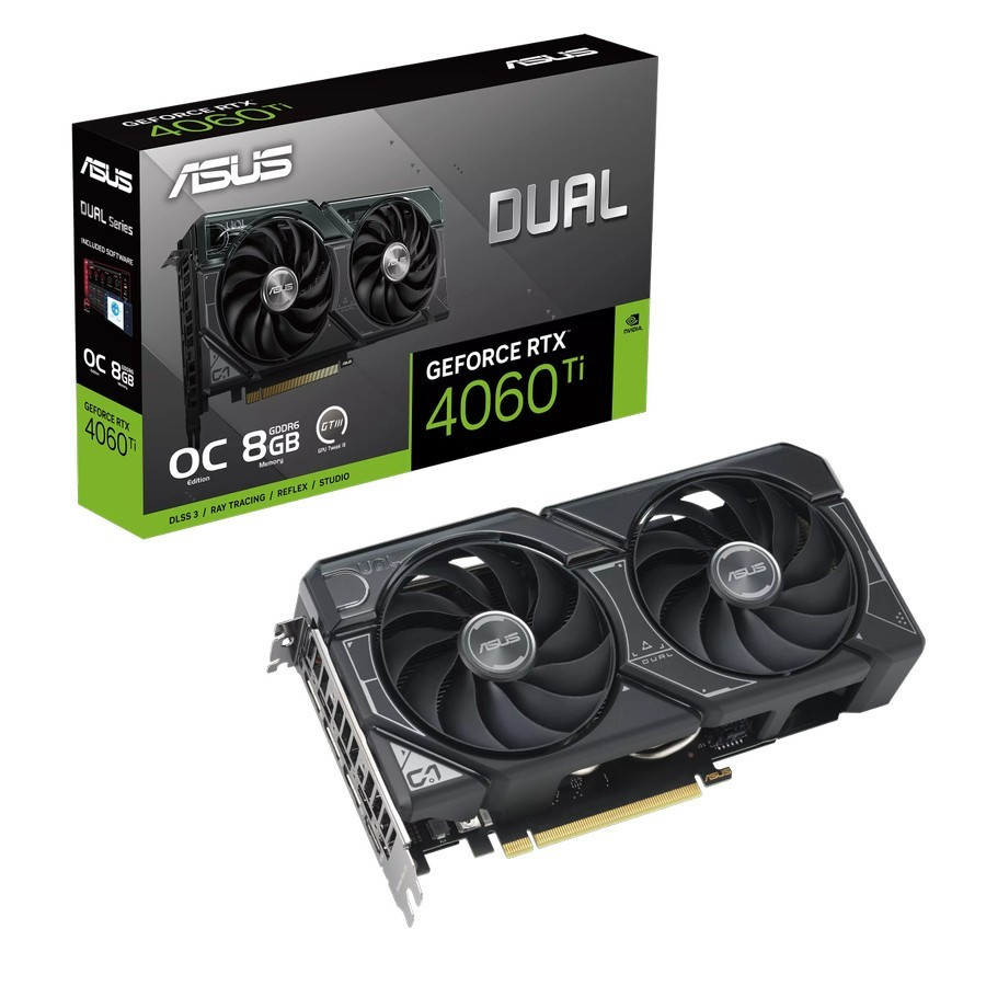 VGA Card Asus Geforce RTX 4060 Ti Dual 8GB GDDR6X