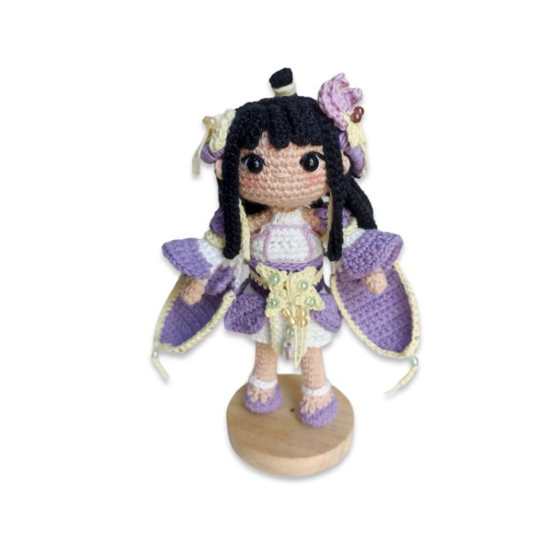 Kagura Mobile Legends Amigurumi | Boneka Rajut Kagura MLBB