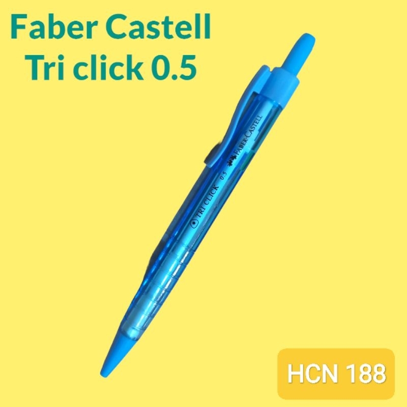 

Pencil Mekanik Faber Castell TRI CLICK 0.5