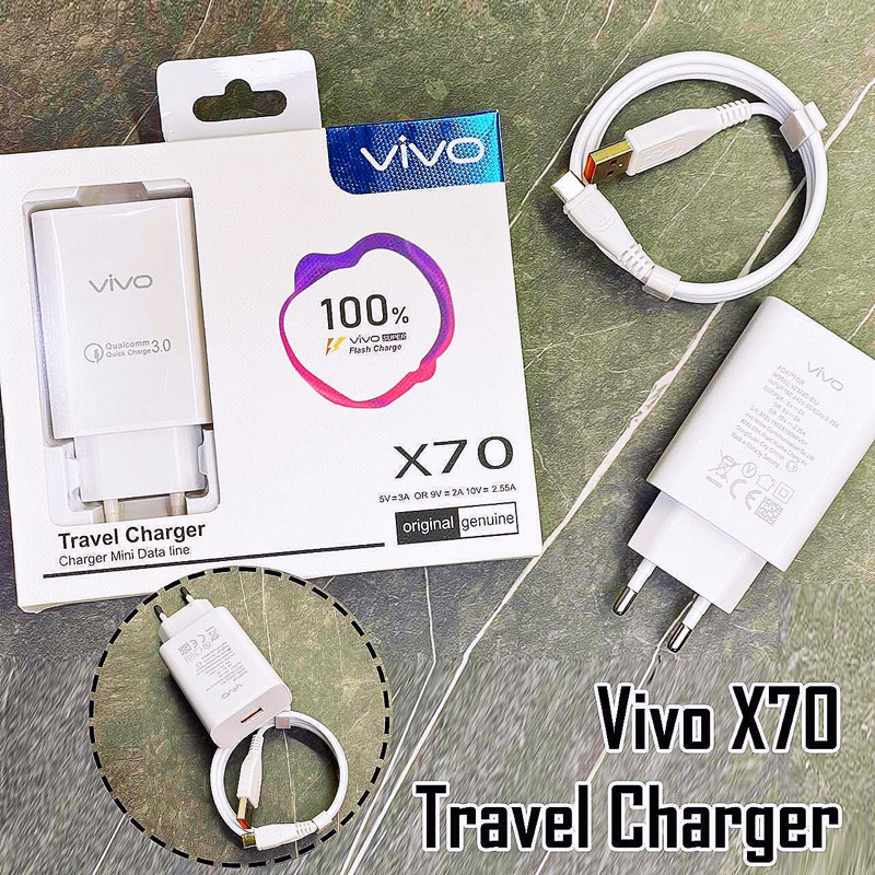 Charger VIVO Original Support Fast Charging Qualcomm 3.0