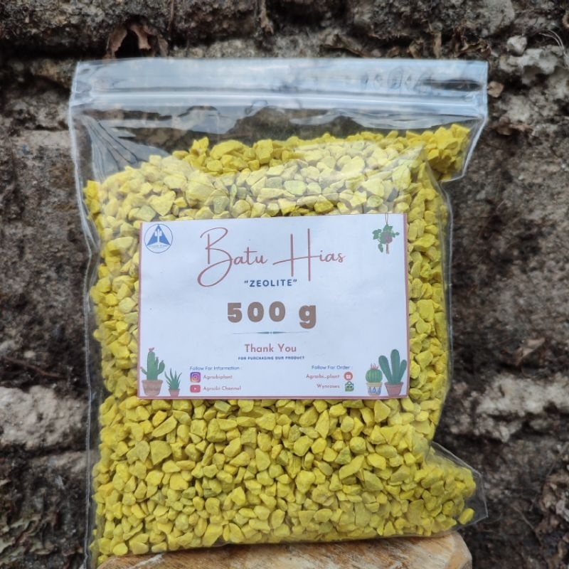 Batu Hias Zeolite 500g