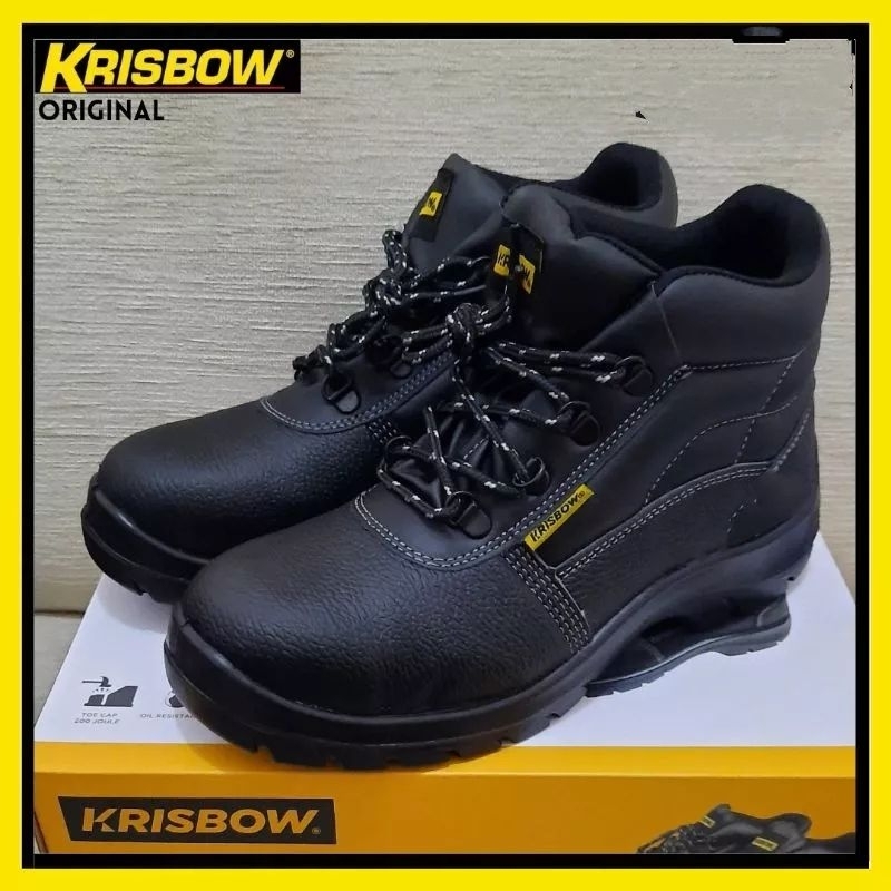 Sepatu Safety Krisbow ARGON 6inch || Safety Shoes Krisbow ARGON 6" || Sepatu Safety ARGON PENGGANTI KRISBOW ARROW