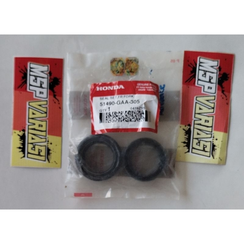 Original AHM 51490-GAA-305 Seal Shock (Seal Set FR Fork) – MegaPro Karburator