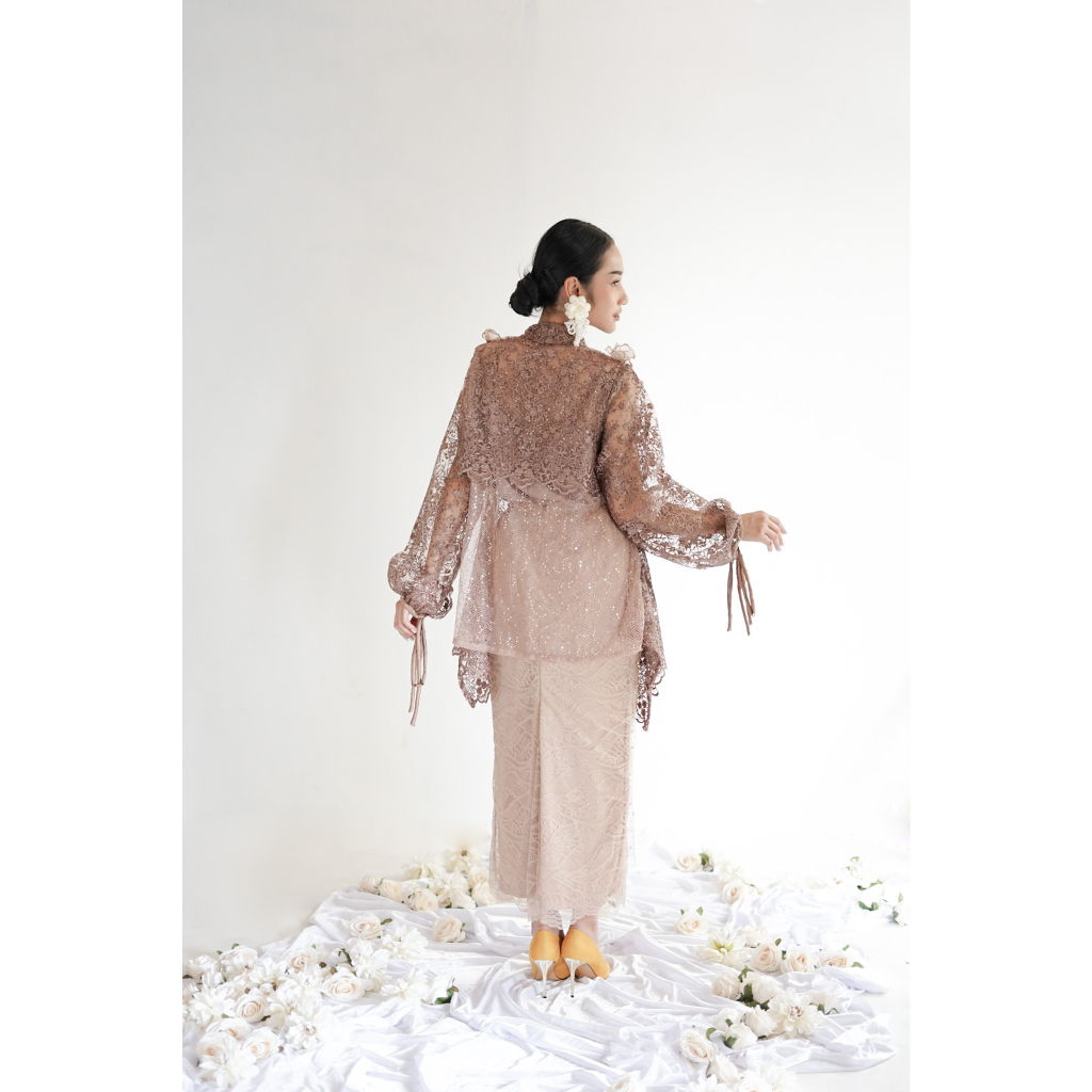 JALEELA - BRINA TOP  (ATASAN ONLY) - (INNER INCLUDED) (KEBAYA KONDANGAN / MODERN / LAMARAN / WISUDA)