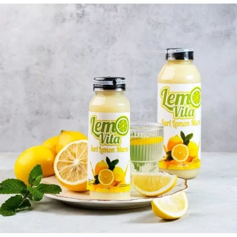 

[Ready] ❤ LEMOVITA 100% ORIGINAL SARI JUS LEMON 250ML