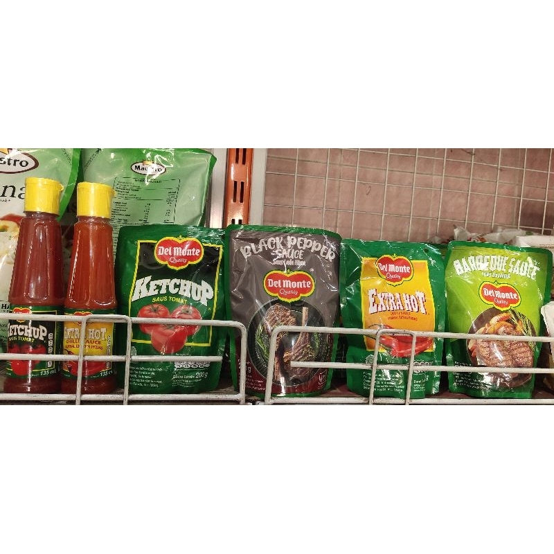 

Del Monte Tomat / Extra Hot / Barbeque / Black Pepper Delmonte