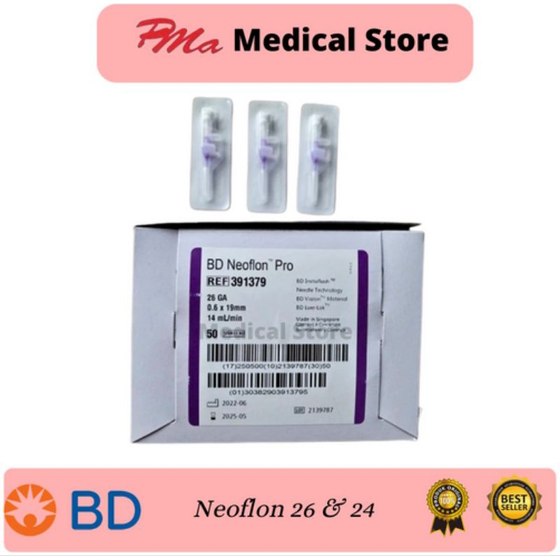 BD Neoflon No 24 / 26 G Harga/Pcs