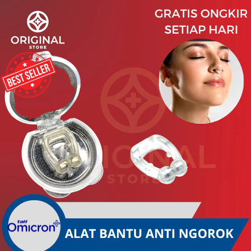 Alat Bantu Anti Ngorok Nose Breathing Stop Snoring Magnetic AS30 - Taff Omicron