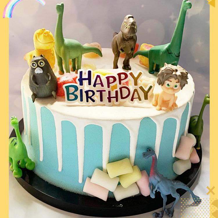 TOPPER CAKE DINOSAURUS / TOPPER KUE ANAK DINOSAURUS / TARZAN / DINOSAURUS 1 SET 12 PCS