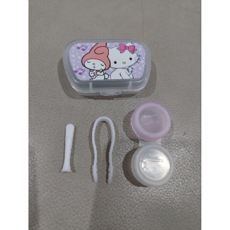 kotak softlens traveling/Lenscase murah
