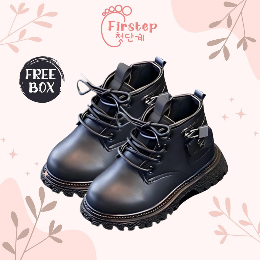 Sepatu Anak Perempuan Dan Laki Laki Boots  Import Sepatu Boots Anak Usia 1-5 Tahun FS134