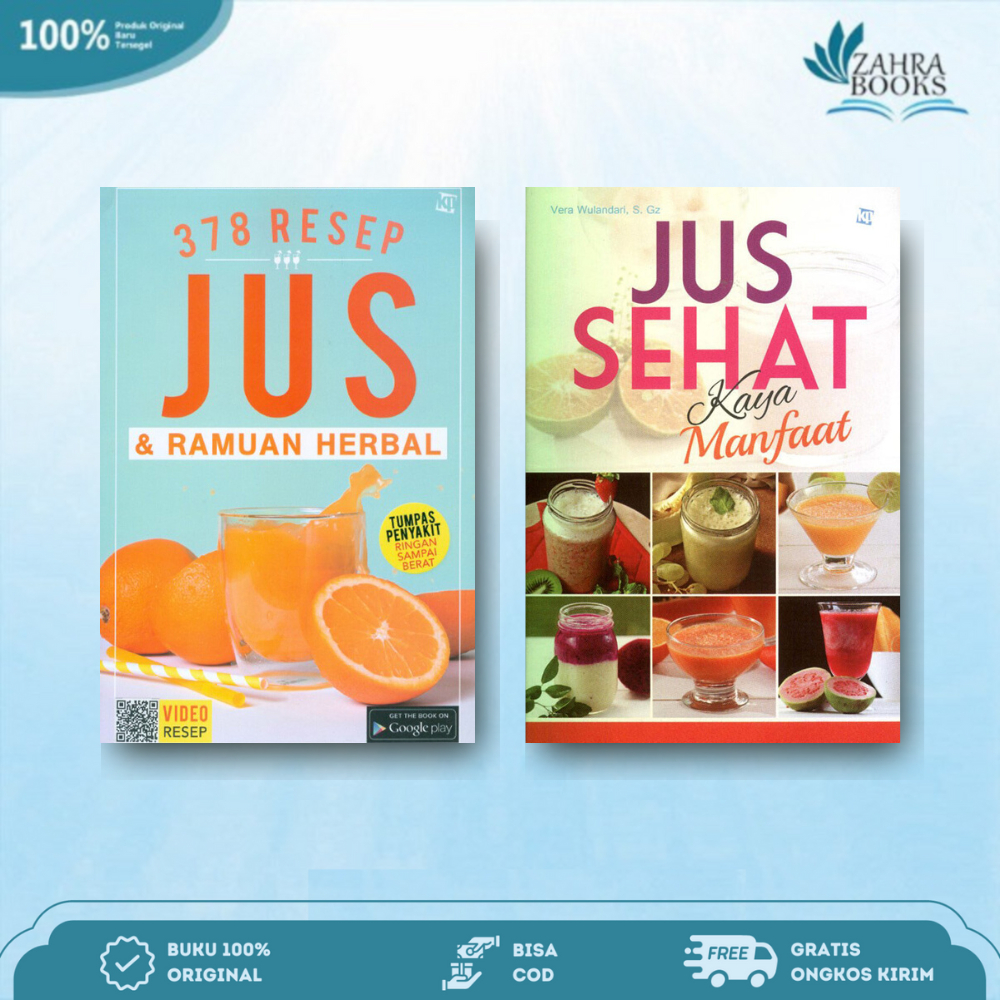 378 RESEP JUS &amp; RAMUAN HERBAL DAN JUS SEHAT KAYA MANFAAT by Budi Sutomo &amp; dr. Dian Kurnia - KawanPustaka