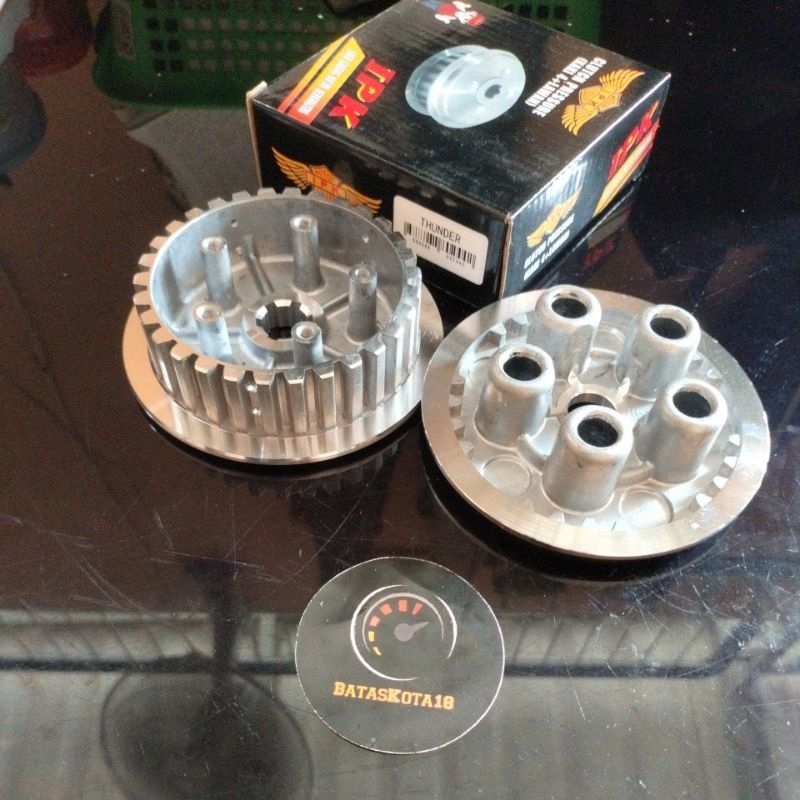 Rumah kopling plus lawan kaki 5 thunder125 thunder 125 komplit