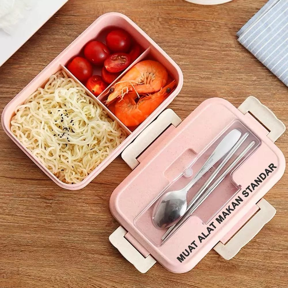 TEMPAT MAKAN / LUNCH BOX LAEZA BPA FREE