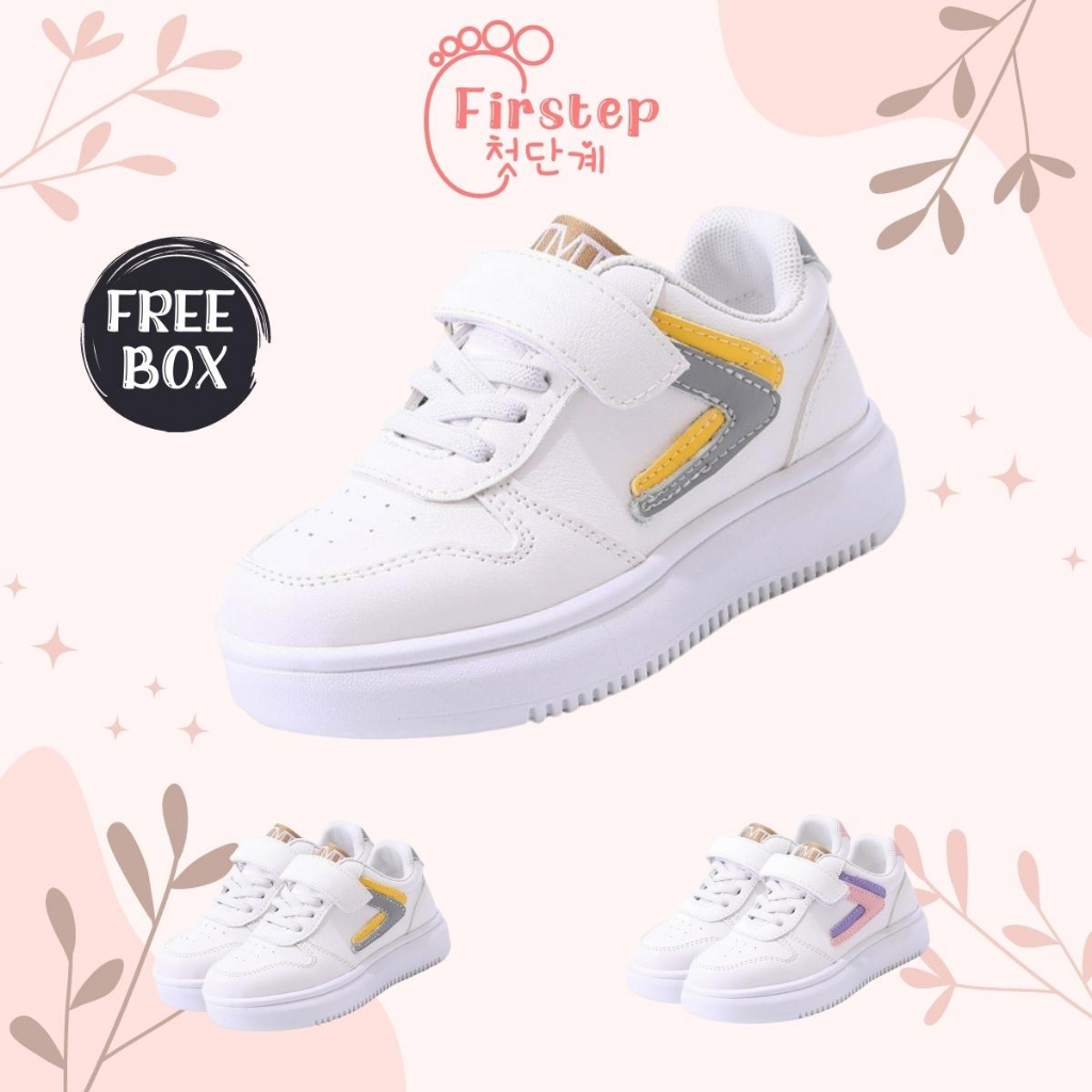 Sepatu Anak Perempuan Dan Laki Laki Import Sneaker Anak Usia 1-5 Tahun  FS152