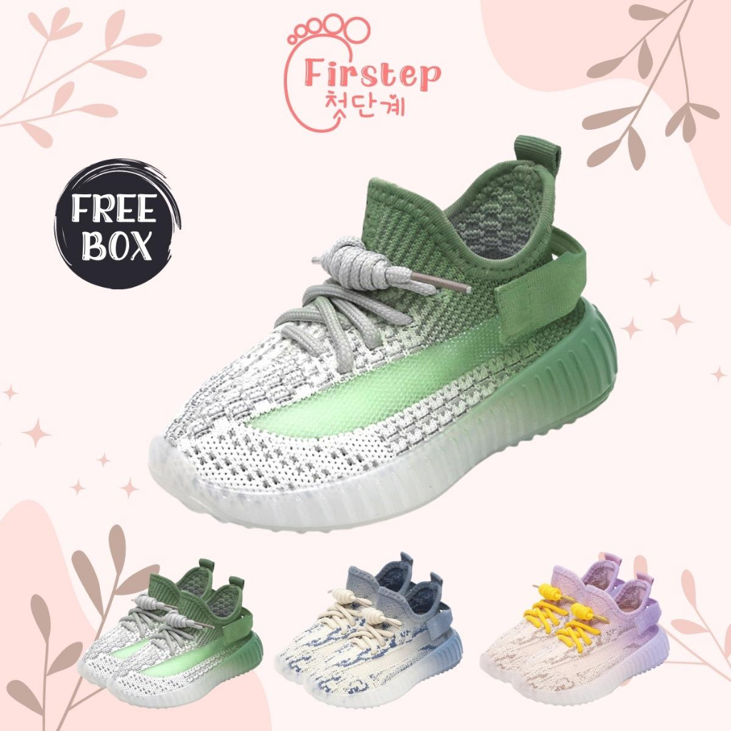 Sepatu Anak Perempuan Dan Laki Laki Import Sneaker Anak Usia 1-5 Tahun  FS157