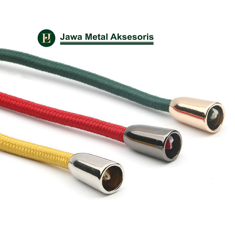 Jawa Alloy Stopper Stoper Tali Jaket Hoodie Bahan Alloy JT-06589