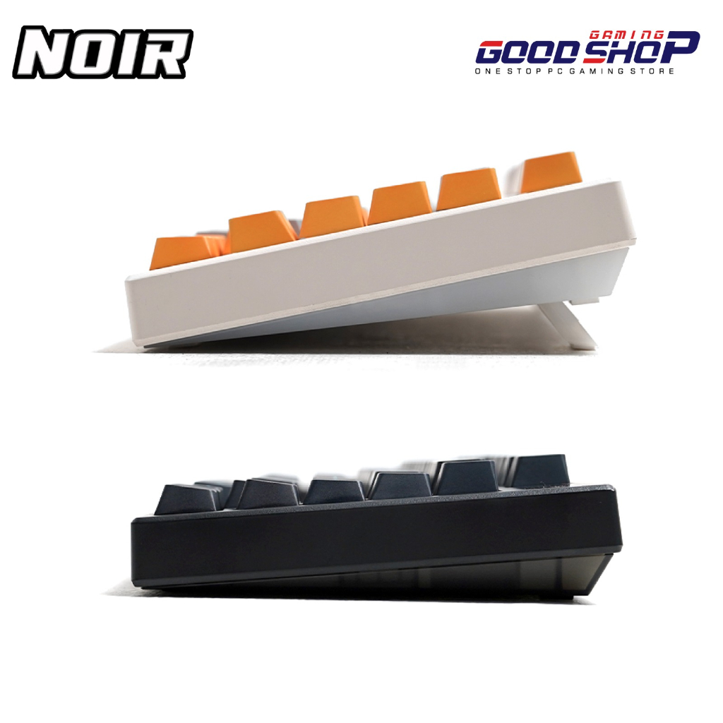 Noir Timeless82 75% Wireless OLED Mechanical Keyboard Gasket Mount PBT