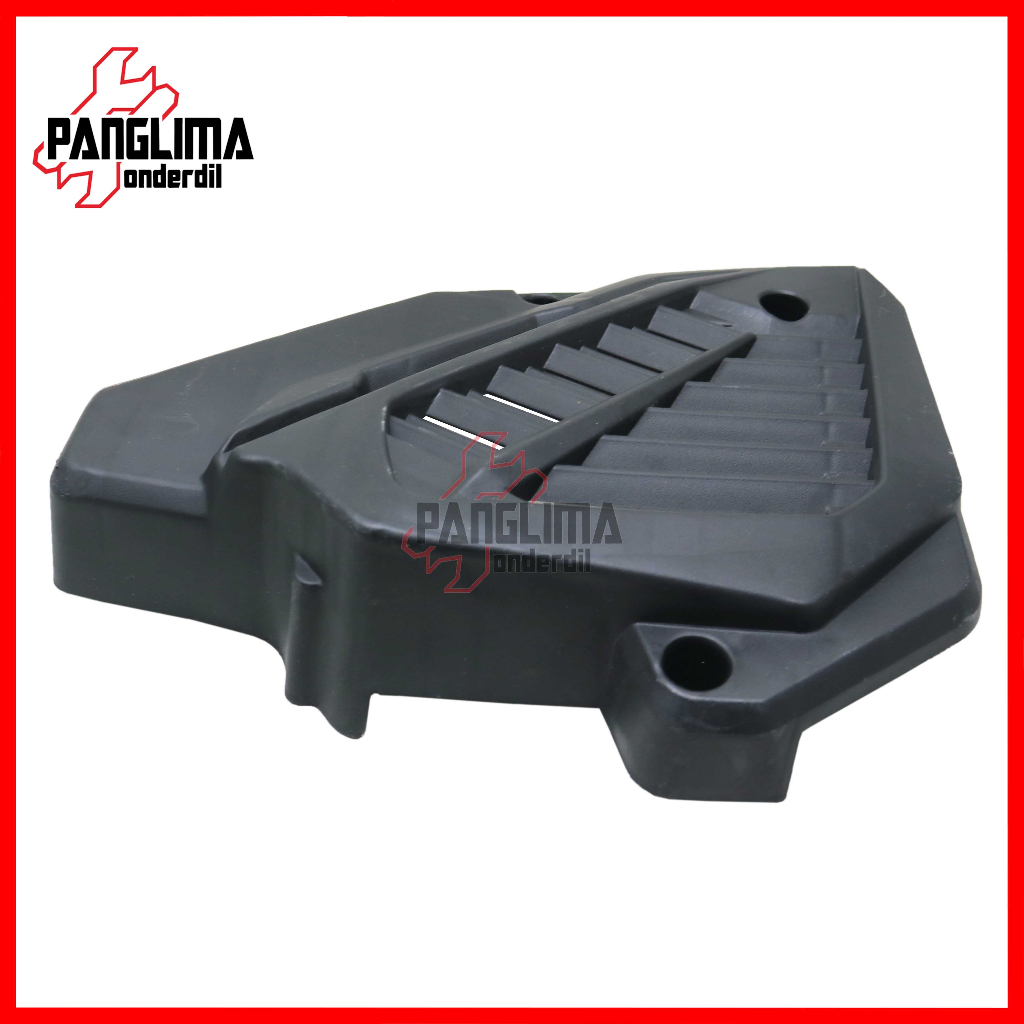 Cover Radiator Honda Vario 150-125 New LED 2015-2016-2017-2018-2019-2020-2021-2022 K59-K59J-K60-K60R Penutup Tutup Tameng Pelindung Magnit Magnet Hitam Polos