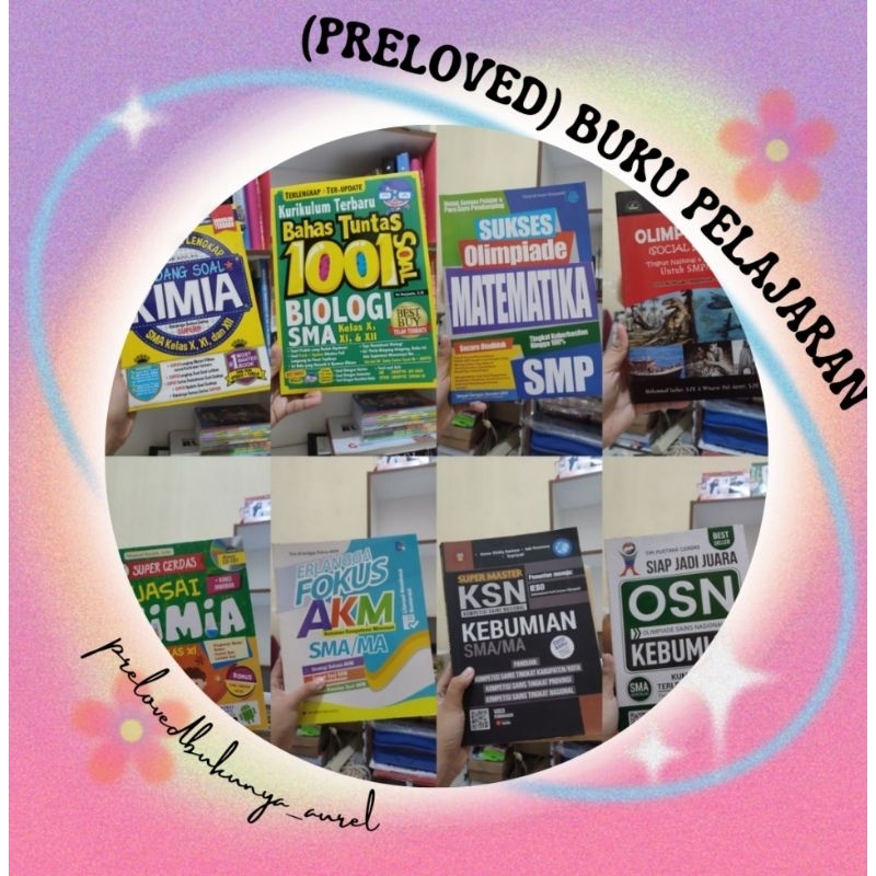 PRELOVED BUKU OLIMPIADE SMP