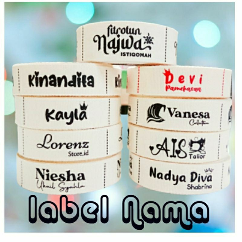 

Label baju#label nama#label katun#label murah#label hijab#label kaos (1roll panjang 10 m =200pc)