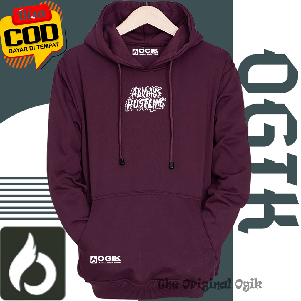 Sweater Hoodie Pria Distro KACHIOS TOKYO Warna Putih Sweter Bigsize Cowok Keren Hodie Oversize Aesth