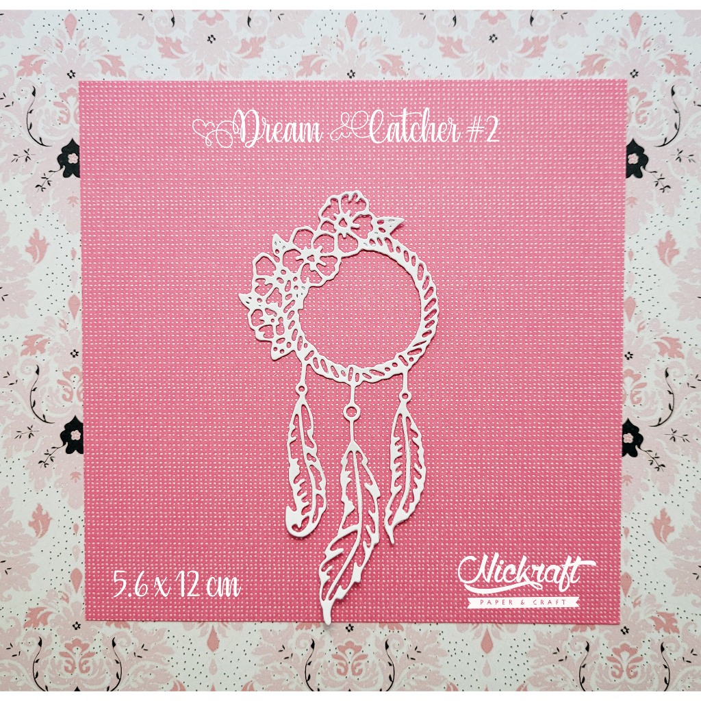 

DREAM CATCHER #2 - Hiasan Scrapbook Jurnal Die Cut Journaling Bujo
