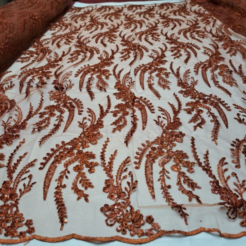 Brukat Tile Payet Sequinn Halus