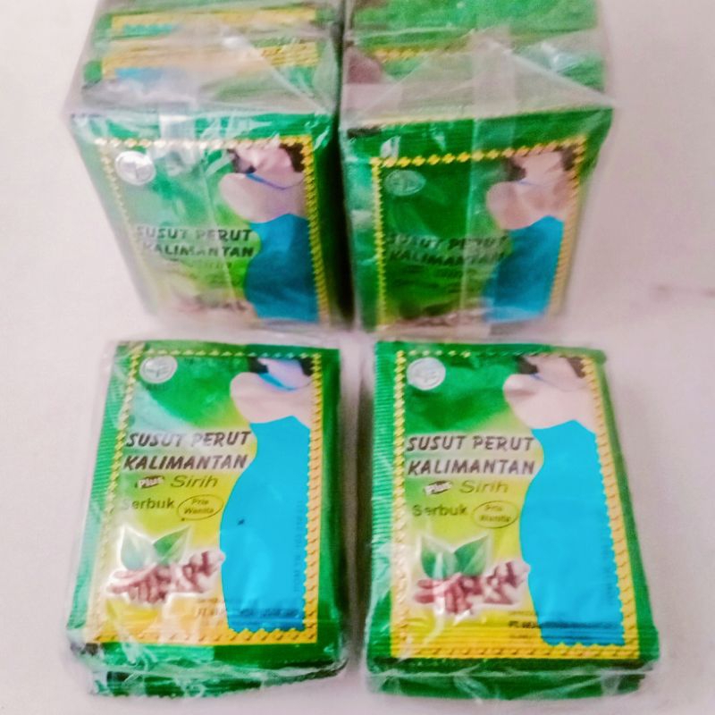 

susut perut kalimantan serbuk + sirih10 sachet