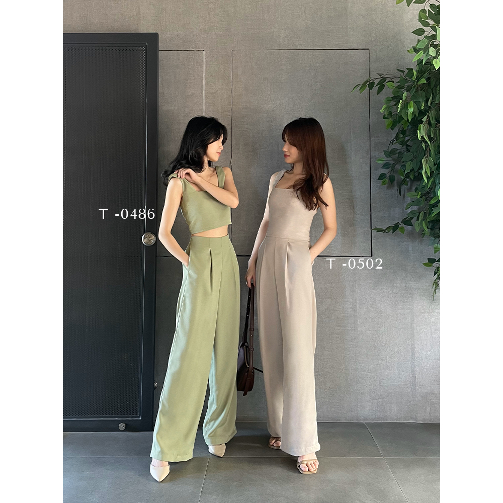 Kadaka T-0502 Square Tanktop Wanita Basic Woven