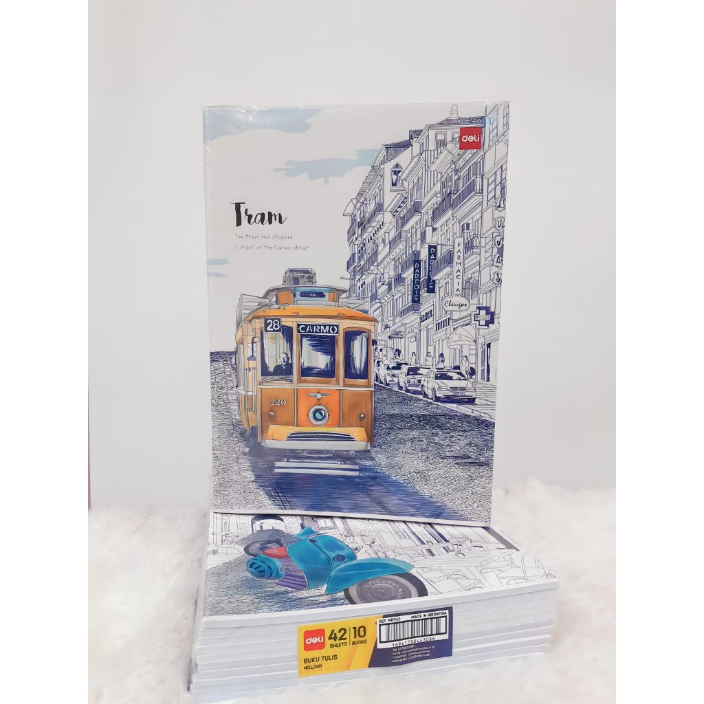 

Deli Sewing Notebook / Buku Tulis Sekolah B5 Isi 10 42 Lembar