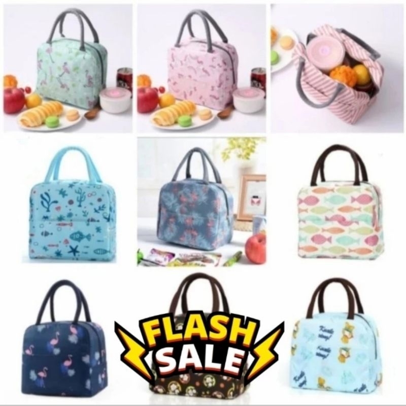 Korean Insulated Lunch Bag Cooler/ Tas Bekal / Tas Makanan