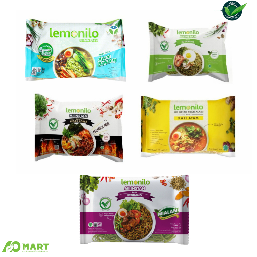 

Lemonilo Mie Instant Sehat Alami 70 gram
