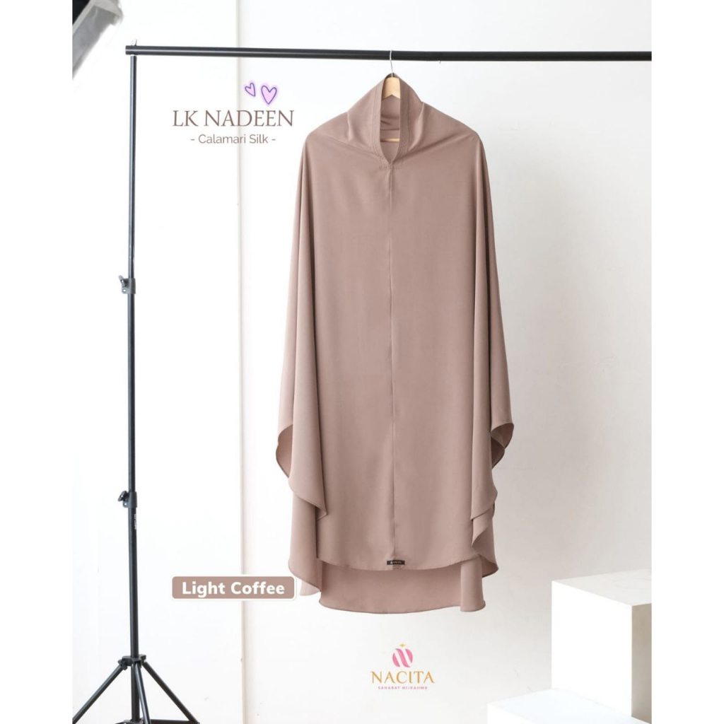 LK NADEEN BATCH 2 by NACITA klambieakhwat | long khimar menggunakan bahan calmary silk