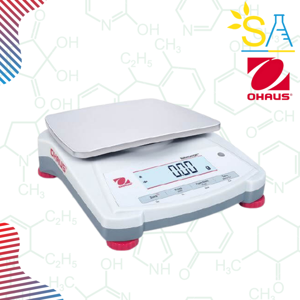 Neraca Analitik OHAUS NV222 + Kalibrasi + Packing Kayu