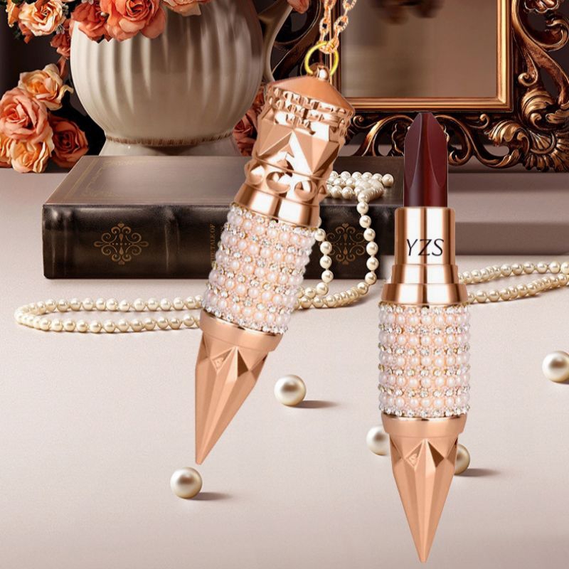 YZS Original Queen's Mace Lipstick Moisturizing 3 In 1 Lipstik Tongkat Ratu Kerajaan Lip Matte Tahan Lama