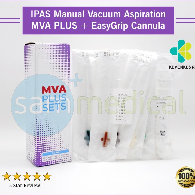 Manual Vacuum Aspiration MVA PLUS + EasyGrip Cannula