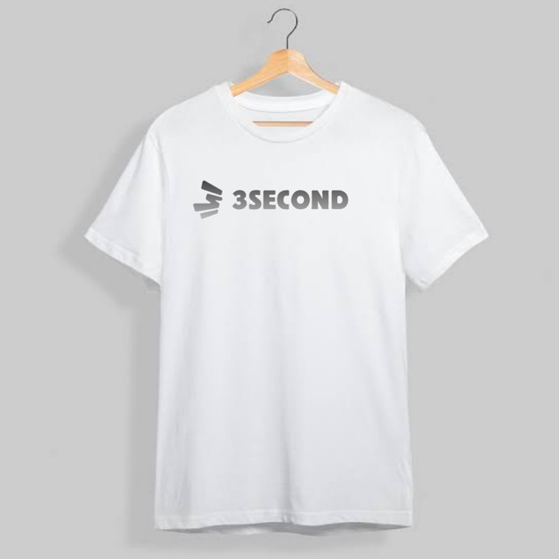 KAOS DISTRO 3SECOND PUTIH