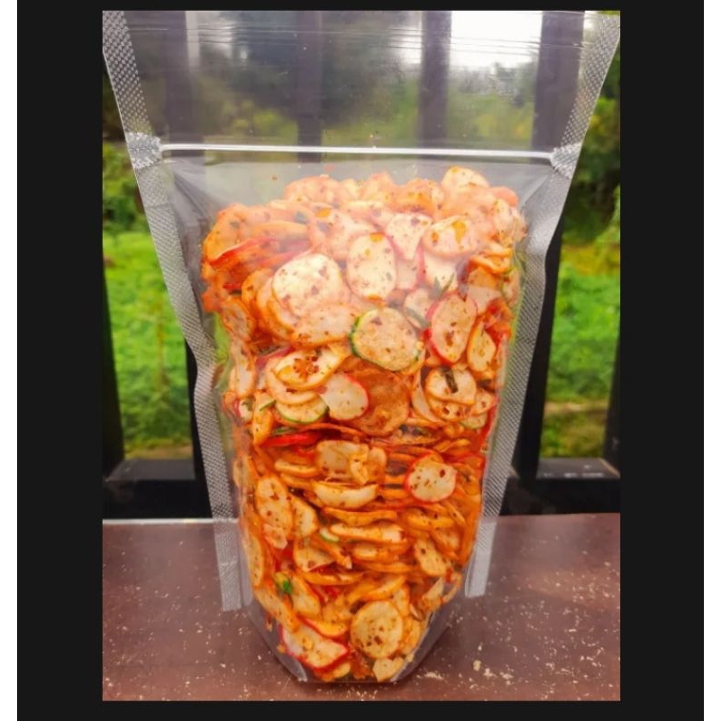 

Seblak kerupuk bawang