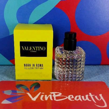 Miniatur Parfum OriginaL Valentino Donna Born In Roma Yellow Dream 6 ml For Women Murah