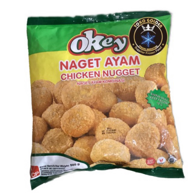 

Okey chicken nugget 500gr / naget ayam