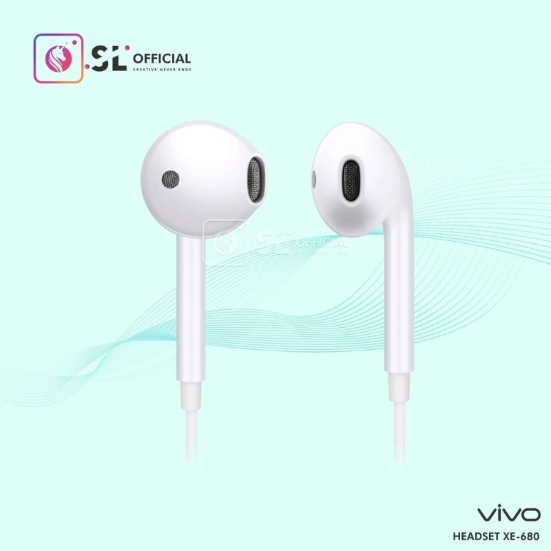 Headset Vivo XE100 Original 100%