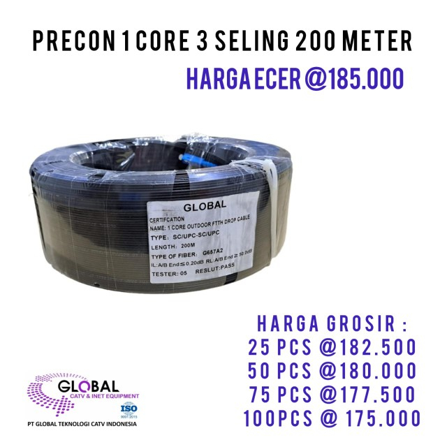Precon 1 Core 3 Seling 200m,250m,300m
