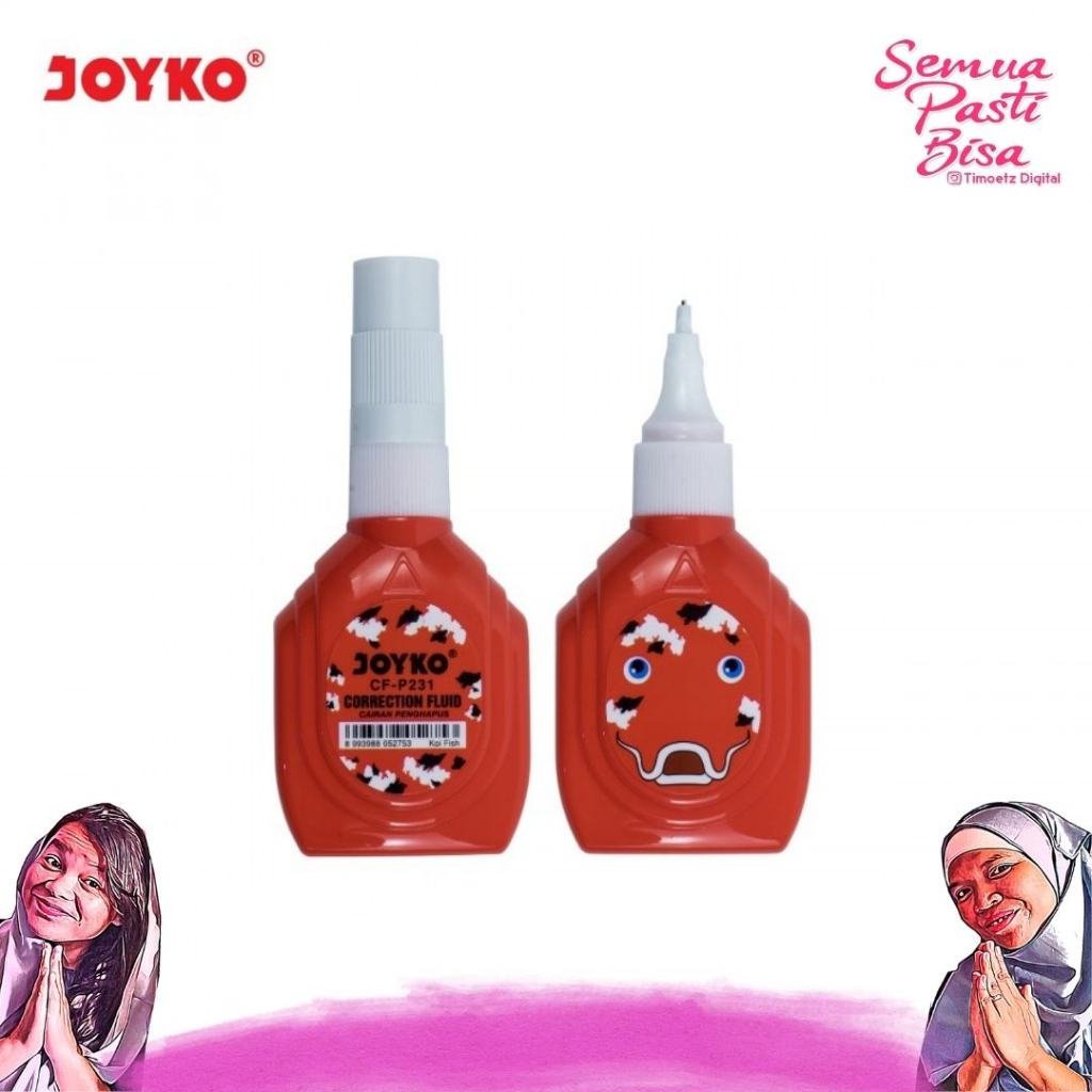 

Tip Ex Cair Joyko - Correction Fluid Joyko CF-P231 - Correction Pen