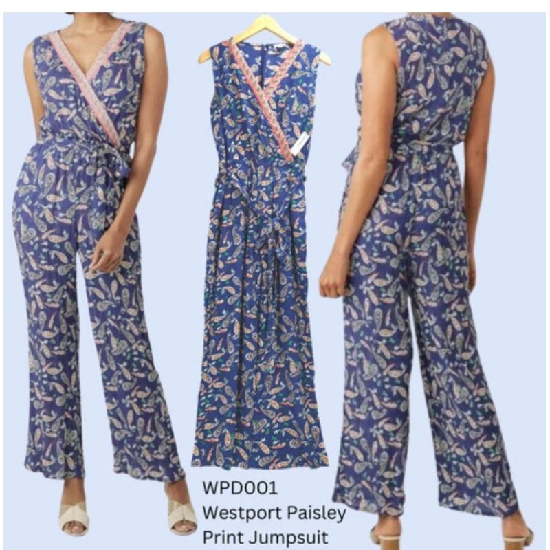 Jumsuit Wanita  W*stroport Paisley Print