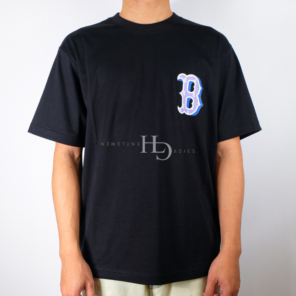 MLB Boston Redsox Monotive Overfit Tee Black