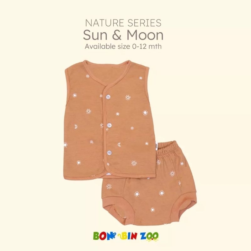 Bonbinzoo Stelan Kutung Motif Bayi Size 3-6 month